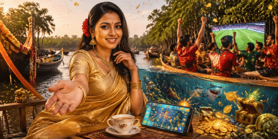 সুন্দরবনের মাছ ধরার খেলা